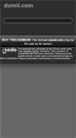 Mobile Screenshot of dumil.com